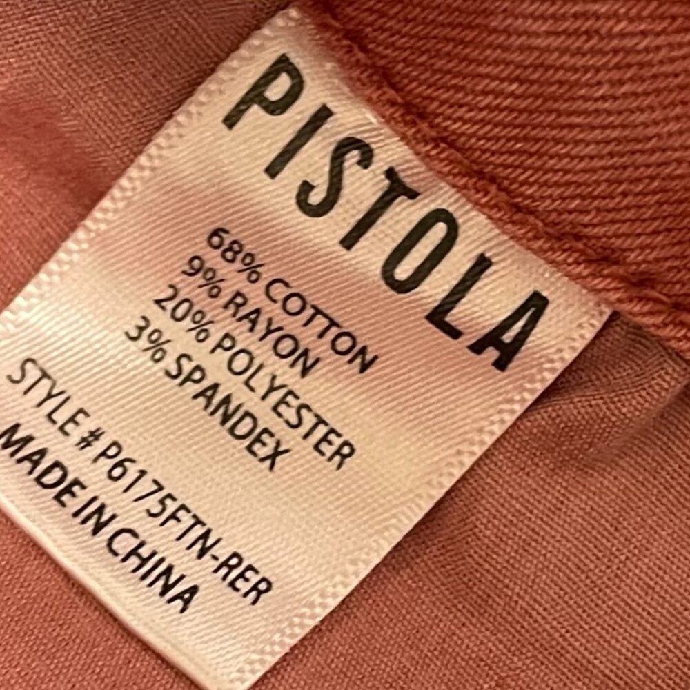 PISTOLA - Slim Straight Scissor Cut Hem Jean - Picture 4 of 7